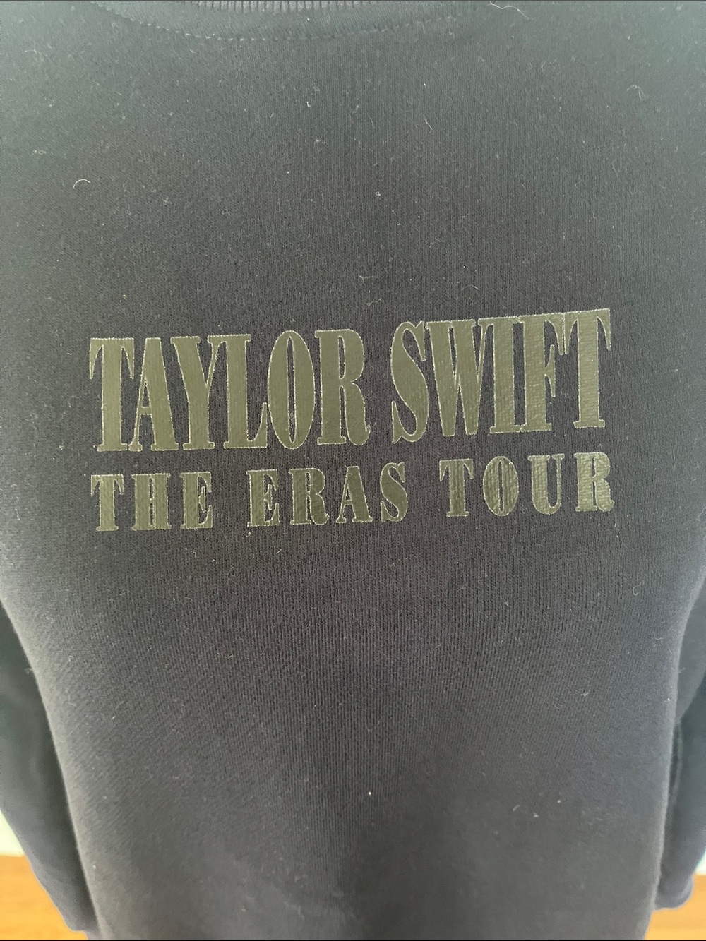 Taylor Swift Eras Tour Blue Crewneck 2023-2024 Size Medium